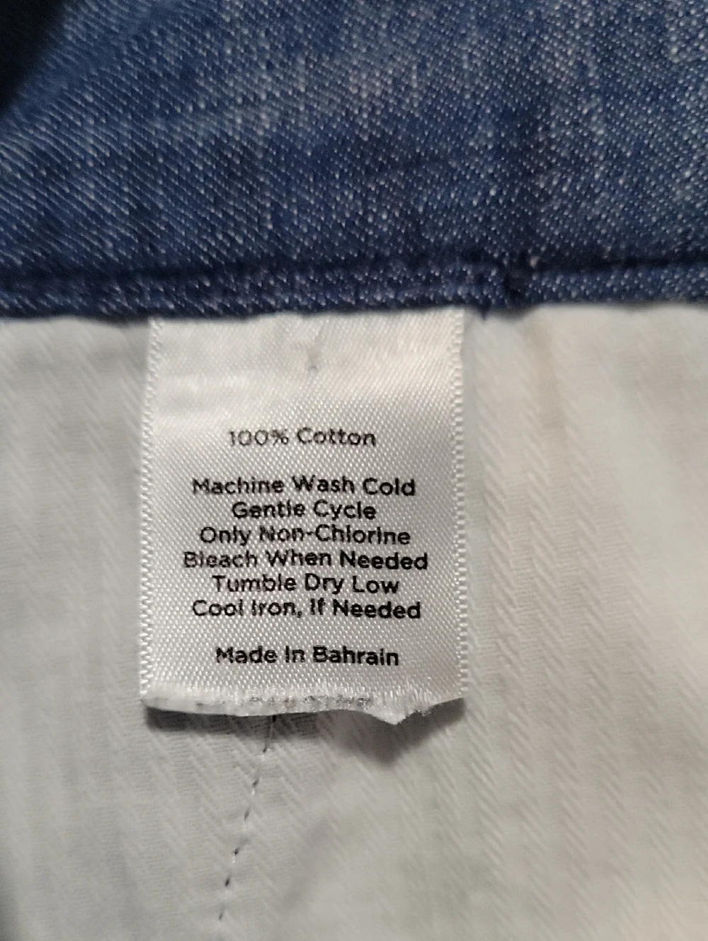 Talbots Petite Chambray Shorts - Picture 4 of 8